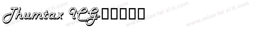 Thumtax ICG字体转换